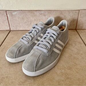 Adidas Gray Suede Sneakers